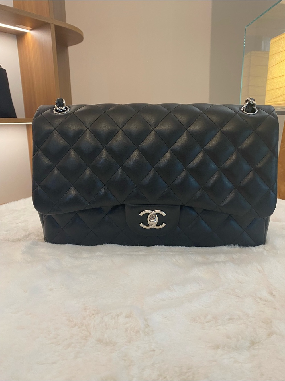 #9 Chanel CF Jumbo Black